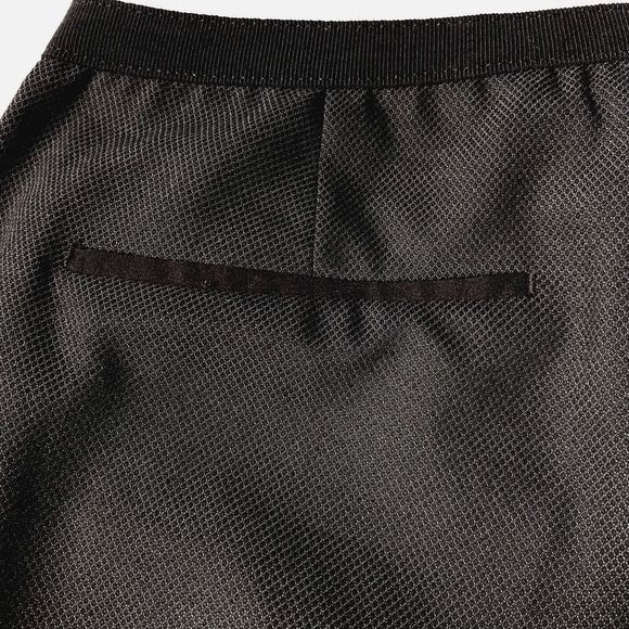 T Tahari Pants Womens Dark Gray Black Size 2 Zip Pockets Elastic Waist Slacks - Picture 7 of 15